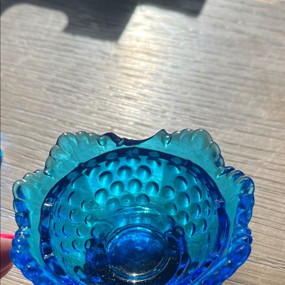 Blue Glass Fairy Lamp - Picture 3 of 4